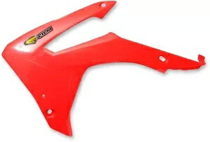 Cycra Powerflow レッド ラジエーター シュラウド (1CYC-1887-33) Cycra Powerflow Red Radiator Shrouds (1CYC-1887-33) 【並行輸入品】