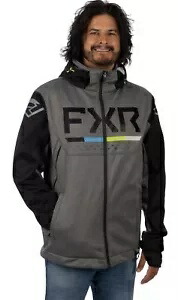 FXR ヘリウム ライド メンズ ソフトシェル ジャケット グレー ヘザー/ブラック FXR Helium Ride Mens Softshell Jacket Gray Heather/Black 【並行輸入品】