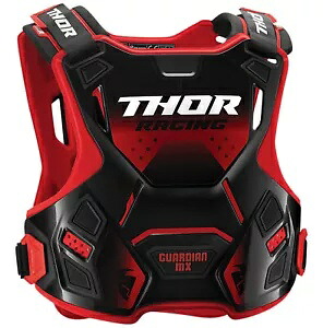 トール ガーディアン ユース MX オフロード ルースト プロテクター レッド/ブラック Thor Guardian Youth MX Offroad Roost Protector Red/Black 【並行輸入品】