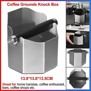 大容量のコーヒーかすノックボックス 13.8*13.8*13.5 センチメートル防錆きれいに簡単 Large Capacity Coffee Grounds Knock Box 13.8*13.8*13.5CM Anti-rust Easy to clean 【並行輸入品】 37,895円
