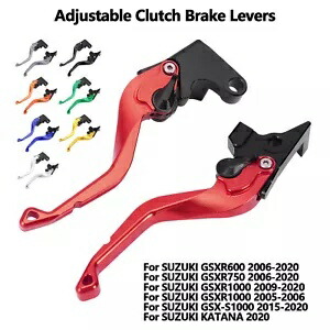 ハンドブレーキクラッチレバースズキ GSX-R600 GSX-R750 GSX-R1000 GSX-S1000 刀 Hand Brake Clutch Levers For SUZUKI GSX-R600 GSX-R750 GSX-R1000 GSX-S1000 KATANA 【並行輸入品】