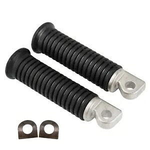 助手席フットペグフットレスト + ゴムハーレースポーツスター 883 XL883 XL1200 04-ON Passenger Footpegs Footrests +Rubber For Harley Sportster 883 XL883 XL1200 04-ON 【並行輸入品】