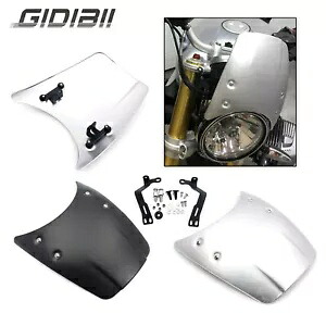 フロントガラスアルミフロントガラス BMW R 9 T ヘッドライトフェアリング 2014-2020 Windshield Aluminum Windscreen For BMW R Nine T Headlight Fairing 2014-2020 【並行輸入品】