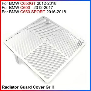 1x オートバイオイルクーラーラジエーター保護キット BMW C650GT C600 C650 スポーツ用 1x Motorcycle Oil Cooler Radiator Protection Kit For BMW C650GT C600 C650 SPORT 【並行輸入品】