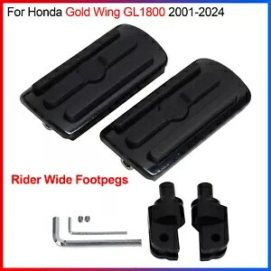 フロントフットレスト陽極酸化ライダーワイドフットペグホンダゴールドウィング GL1800 2001-2024 Front Footrests Anodize Rider Wide Footpegs For Honda Gold Wing GL1800 2001-2024 【並行輸入品】 40,040円