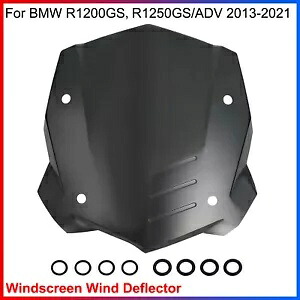 1 セットフロントガラスフロントガラスウインドディフレクター BMW R1200GS R1250GS/ADV 2013-21 1 Set Windscreen Windshield Wind Deflector For BMW R1200GS R1250GS/ADV 2013-21 【並行輸入品】