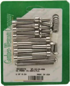 Gardner-Westcott プライマリ ソケット ヘッド ボルト キット ステンレス鋼 #SP-10-24-08N Gardner-Westcott Primary Socket-Head Bolt Kit Stainless Steel #SP-10-24-08N 【並行輸入品】 40,040円