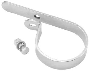 Paughco エキゾースト P クランプ 3 インチ クローム Paughco Exhaust P-Clamp 3\