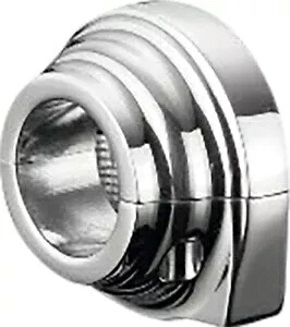 HDDビレットスロットルクランプ ダブルケーブルねじ込み式 クローム HardDrive Billet Throttle Clamp Double Cable Screw-In Type Chrome 【並行輸入品】