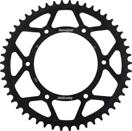 Supersprox レーシング スチール リア スプロケット 520 50T ブラック #RFE-990-50-BLK Supersprox Racing Steel Rear Sprocket 520 50T Black #RFE-990-50-BLK 【並行輸入品】