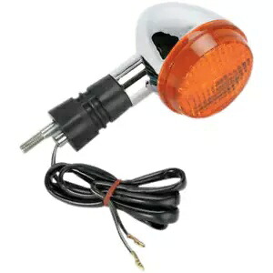 K&S DOT ウインカー アセンブリ シングル フィラメント リア右 クローム アンバー #25-1243 K&S DOT Turn Signal Assembly Single Filament Rear Right Chrome Amber #25-1243 【並行輸入品】