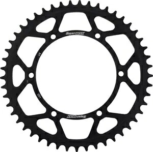Supersprox レーシング スチール リア スプロケット 520 49T ブラック #RFE-460-49-BLK Supersprox Racing Steel Rear Sprocket 520 49T Black #RFE-460-49-BLK 【並行輸入品】