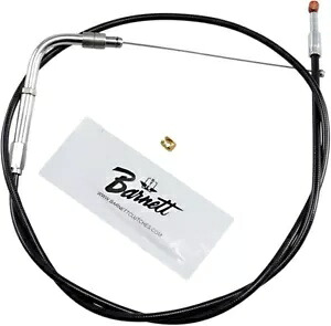 バーネット プル スロットル ケーブル +3 ブラック #114584 ハーレーダビッドソン Barnett Pull Throttle Cable +3 Black #114584 Harley Davidson 【並行輸入品】