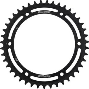 Supersprox レーシング スチール リア スプロケット 530 43T ブラック #RFE-2011-43-BLK トライアンフ Supersprox Racing Steel Rear Sprocket 530 43T Black #RFE-2011-43-BLK Triumph 【並行輸入品】