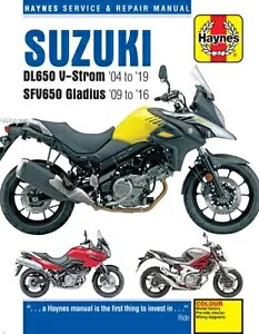 ヘインズショップ修理マニュアル #M5643 スズキ V-ストローム 650/グラディウス用 Haynes Shop Repair Manual #M5643 for Suzuki V-Strom 650/Gladius 【並行輸入品】