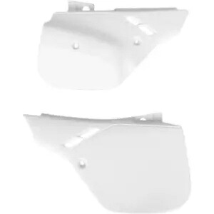 UFO サイドパネル ホワイト HO02611041 ホンダ CR500R/CR125R/CR250R 2 ストローク用 UFO Side Panels White HO02611041 for Honda CR500R/CR125R/CR250R 2-Stroke 【並行輸入品】