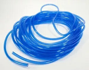 SPi クリア ブルー ポリウレタン フューエル ライン 7/32 インチ x 50 フィート ロール SPi Clear Blue Polyurethane Fuel Line 7/32\