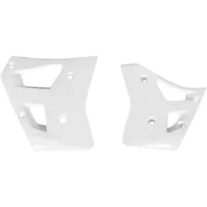 UFO ラジエーターシュラウド ホワイト ヤマハ YZ250 1990-1992 ヤマハ YZ250 2 ストローク用 UFO Radiator Shrouds White for Yamaha YZ250 1990-1992 for Yamaha YZ250 2-Stroke 【並行輸入品】