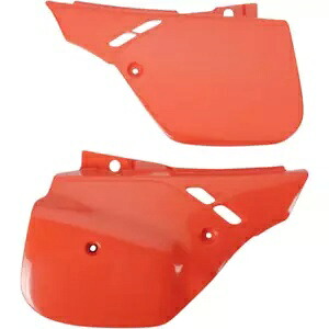 UFO サイドパネル 90 CR オレンジ HO02611121 ホンダ CR500R/CR125R/CR250R 2 ストローク用 UFO Side Panels 90 CR Orange HO02611121 for Honda CR500R/CR125R/CR250R 2-Stroke 【並行輸入品】