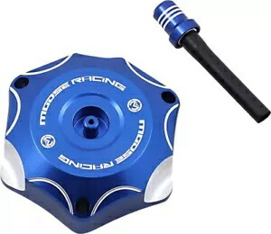 Moose ガスキャップ ブルー ヤマハ WR/YZ 85/125/250/450 に適合 Moose Gas Cap Blue fits Yamaha WR/YZ 85/125/250/450 【並行輸入品】