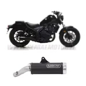 エキゾースト アロー承認 Rebel Black F Alu HONDA CMX 500 2020 2022 Exhaust Arrow Approved Rebel Black F Alu HONDA CMX 500 2020 2022 【並行輸入品】|カスタムパーツ WORLD倉庫