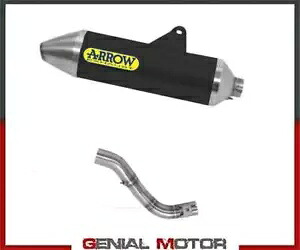 エキゾーストマフラー +LinkPipe Kat Arrow Aon ブラック アルミニウム HONDA CRF 300 L 2021 2023 Exhaust Muffler +LinkPipe Kat Arrow Aon Black Aluminum HONDA CRF 300 L 2021 2023 【並行輸入品】