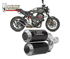 Mivv 承認エキゾーストマフラー MK3 カーボン ホンダ CB 1000 R 2018 - 2023用 Mivv Approved Exhaust Mufflers MK3 Carbon for HONDA CB 1000 R 2018 - 2023 【並行輸入品】｜カスタムパーツ WORLD倉庫
