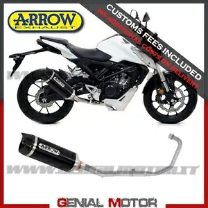 フルエキゾースト アロー シンナー AKN アルミ ブラック ホンダ CB125 R 2018 - 2020 Full Exhaust Arrow Thiner AKN Aluminium Black Honda Cb 125 R 2018 - 2020 【並行輸入品】