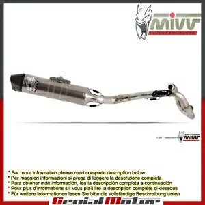 Mivv コンプリートエキゾースト より強力なステンレススチール ホンダ CRF 450 2011 - 2012用 Mivv Complete Exhaust Stronger Stainless Steel for Honda Crf 450 2011 - 2012 【並行輸入品】