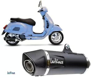 フルエキゾーストシステム Leovince 公認 NERO VESPA GTS 150、つまり 2017 - 2020 Full Exhaust System Leovince homologated NERO VESPA GTS 150 i.e. 2017 - 2020 【並行輸入品】｜カスタムパーツ WORLD倉庫