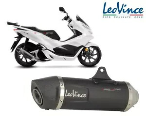 フルエキゾースト 1/1 レオヴィンス ブラック INOX 承認 HONDA PCX 125 2018 - 2020 14062K Full exhaust 1/1 Leovince black INOX approved HONDA PCX 125 2018 - 2020 14062K 【並行輸入品】｜カスタムパーツ WORLD倉庫