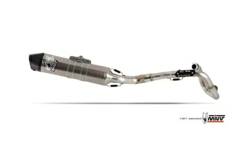 Mivv コンプリートエキゾースト より強力なステンレススチール ホンダ CRF 450 2011 - 2012用 Mivv Complete Exhaust Stronger Stainless Steel for Honda Crf 450 2011 - 2012 【並行輸入品】