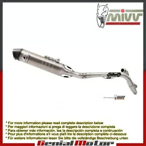 Mivv コンプリートエキゾースト より強力なステンレススチール ホンダ CRF 450 2009 - 2010用 Mivv Complete Exhaust Stronger Stainless Steel for Honda Crf 450 2009 - 2010 【並行輸入品】｜カスタムパーツ WORLD倉庫