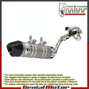 Mivv コンプリートエキゾースト より強力なステンレススチール ハスクバーナ Te 250 2011用 Mivv Complete Exhaust Stronger Stainless Steel for Husqvarna Te 250 2011 【並行輸入品】｜カスタムパーツ WORLD倉庫 125,950円