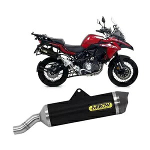 エキゾーストサイレンサー Arrow A App N R C Benelli TRK 502 X 2019 - 2021 AKN Exhaust Silencer Arrow A App N R C Benelli TRK 502 X 2019 - 2021 AKN 【並行輸入品】