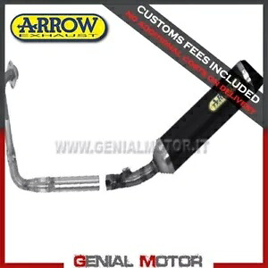 フルエキゾースト アロー ストリート シンナー AKN アルミ ブラック ヤマハ YZF-R 125 2008 - 2013 Full Exhaust Arrow Street Thiner AKN Alu Black Yamaha Yzf-R 125 2008 - 2013 【並行輸入品】｜カスタムパーツ WORLD倉庫
