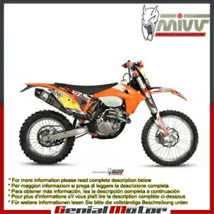Mivv コンプリートエキゾースト より強力なステンレススチール Ktm Exc 350 F 2012 用 Mivv Complete Exhaust Stronger Stainless Steel for Ktm Exc 350 F 2012 【並行輸入品】 102,850円