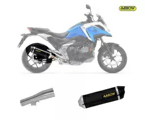 エキゾースト アローテック アルミニウム ブラック ホンダ NC 750 X 2021 - 2023 Exhaust Arrow tech Aluminium Black Honda Nc 750 X 2021 - 2023 【並行輸入品】