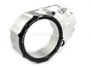 DUCABIKE CCDV02ED クリアクラッチカバー オイルバス シルバー/ブラック DUCABIKE CCDV02ED CLEAR CLUTCH COVER OIL BATH SILVER/BLACK 【並行輸入品】 129,250円