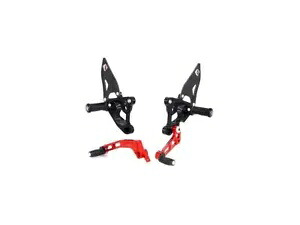 SBK 調節可能なフットレスト システム Sch レッド Ducabike Ducati 1198 2009 - 2012 DA8- SBK adjustable footrest systems Sch Red Ducabike Ducati 1198 2009 - 2012 DA8- 【並行輸入品】