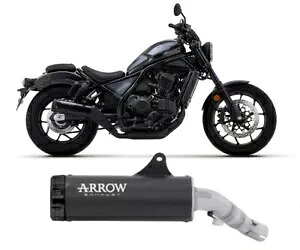 エキゾースト アロー レベル アルダーク キャップ スチール N ホンダ CMX 1100 REBEL 2021 - 2023 Exhaust Arrow Rebel Aludark Cap Steel N HONDA CMX 1100 REBEL 2021 - 2023 【並行輸入品】