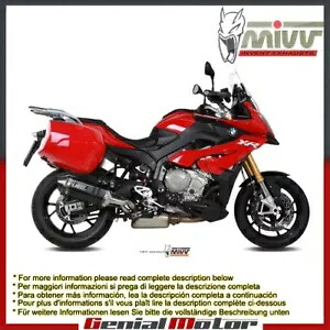 Mivv 排気マフラー スピード エッジ ブラック ステンレススチール BMW S 1000 Xr 2015 - 2018 Mivv Exhaust Muffler Speed Edge Black Stainless Steel Bmw S 1000 Xr 2015 - 2018 【並行輸入品】