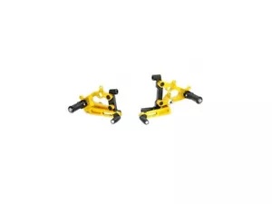 調節可能なリアセット ブラックゴールド Ducabike Ducati Panigale 1299 2015 - 2017 用 Adjustable Rearset Black-gold Ducabike For Ducati Panigale 1299 2015 - 2017 【並行輸入品】|カスタムパーツ WORLD倉庫