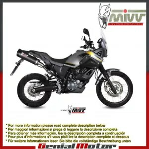 Mivv 排気マフラー オーバル カーボン カーボンキャップ付き ヤマハ Xt 660 Z 2008 - 2016 Mivv Exhaust Mufflers Oval Carbon with Carbon Cap Yamaha Xt 660 Z 2008 - 2016 【並行輸入品】