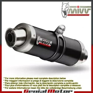 Mivv 承認エキゾーストマフラー GP ブラック Ducati Monster S2R 1000 2006 - 2007 用 Mivv Approved Exhaust Mufflers GP Black for Ducati Monster S2R 1000 2006 - 2007 【並行輸入品】