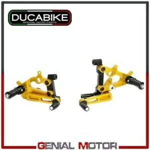 Ergal Ducabike Ducati Panigale 899 2013 - 2015 のプラットフォーム調整可能な Bk-Gold Platforms Adjustable Bk-Gold in Ergal Ducabike Ducati Panigale 899 2013 - 2015 【並行輸入品】|カスタムパーツ WORLD倉庫