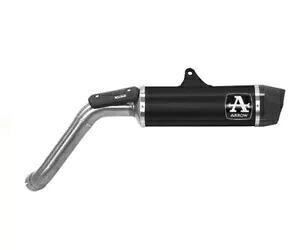 エキゾースト アロー インディ アルミニウム ブラック MOTO GUZZI V85 TT 2021 - 2023 Exhaust Arrow Indy Aluminium Black MOTO GUZZI V85 TT 2021 - 2023 【並行輸入品】