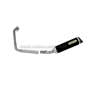 フルエキゾースト アロー ストリート サンダー アルミ ブラック ヤマハ YZF R 125 2017 - 2018 Full Exhaust Arrow Street Thunder Alu Black Yamaha Yzf R 125 2017 - 2018 【並行輸入品】｜カスタムパーツ WORLD倉庫
