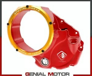 クラッチカバー オイルトランスプ レッドゴールド 3DEvo DUCABIKE Ducati MONSTER 937 2021 2022 Clutch Cover Oil Transp RED-GOLD 3DEvo DUCABIKE Ducati MONSTER 937 2021 2022 【並行輸入品】