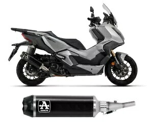 エキゾースト アロー インディ レース アルミニウム ブラック ホンダ ADV 350 2022 - 2023 Exhaust Arrow Indy Race Aluminium Black HONDA ADV 350 2022 - 2023 【並行輸入品】